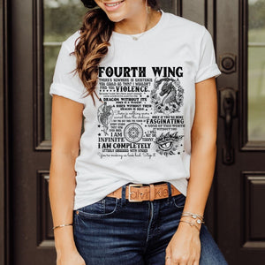 Fourth Wing Quotes | T-Shirt