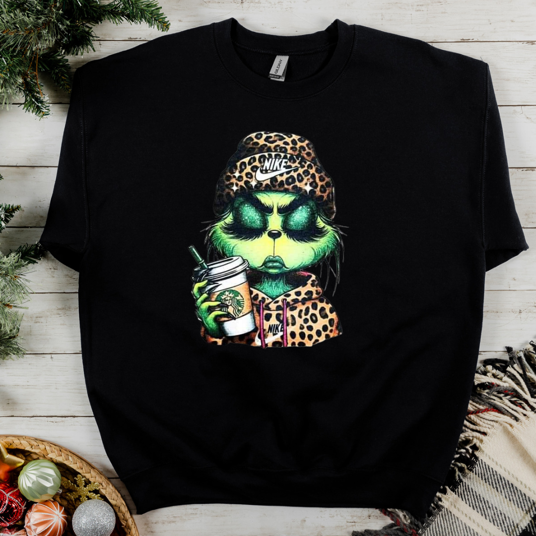 Grinch Coffee Crewneck