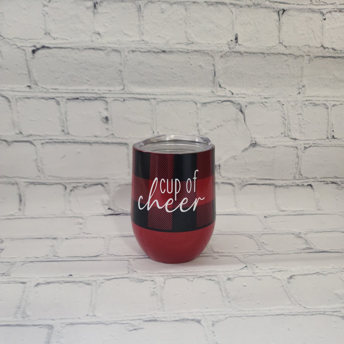 Buffalo Plaid Tumbler