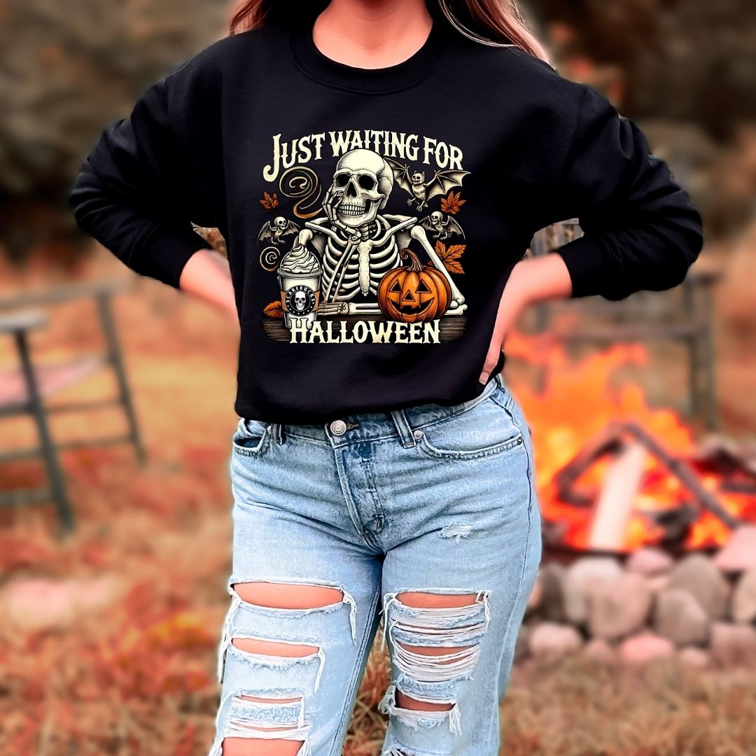 Adult Black Crewnecks - Halloween Themed