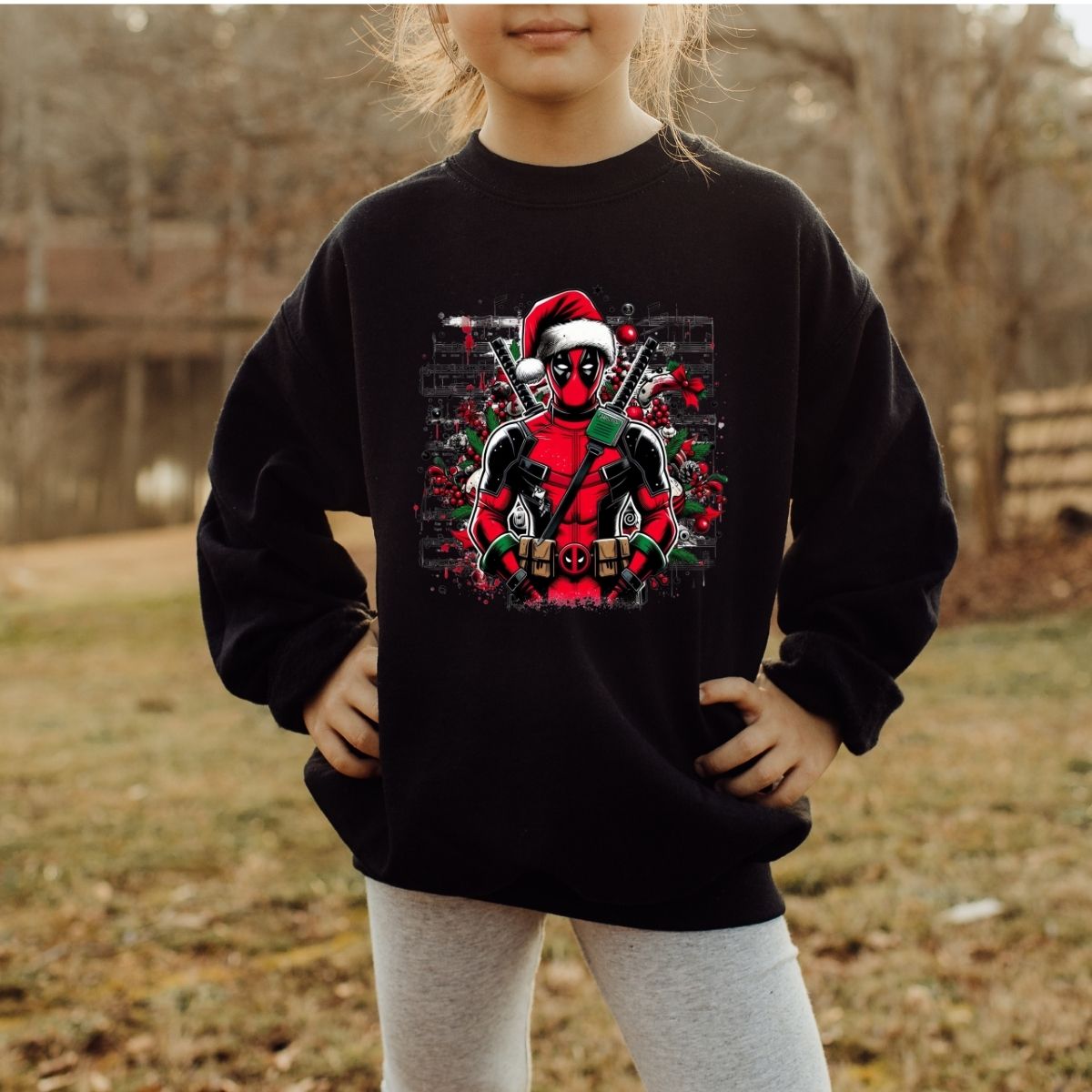Deadpool Youth Crewneck