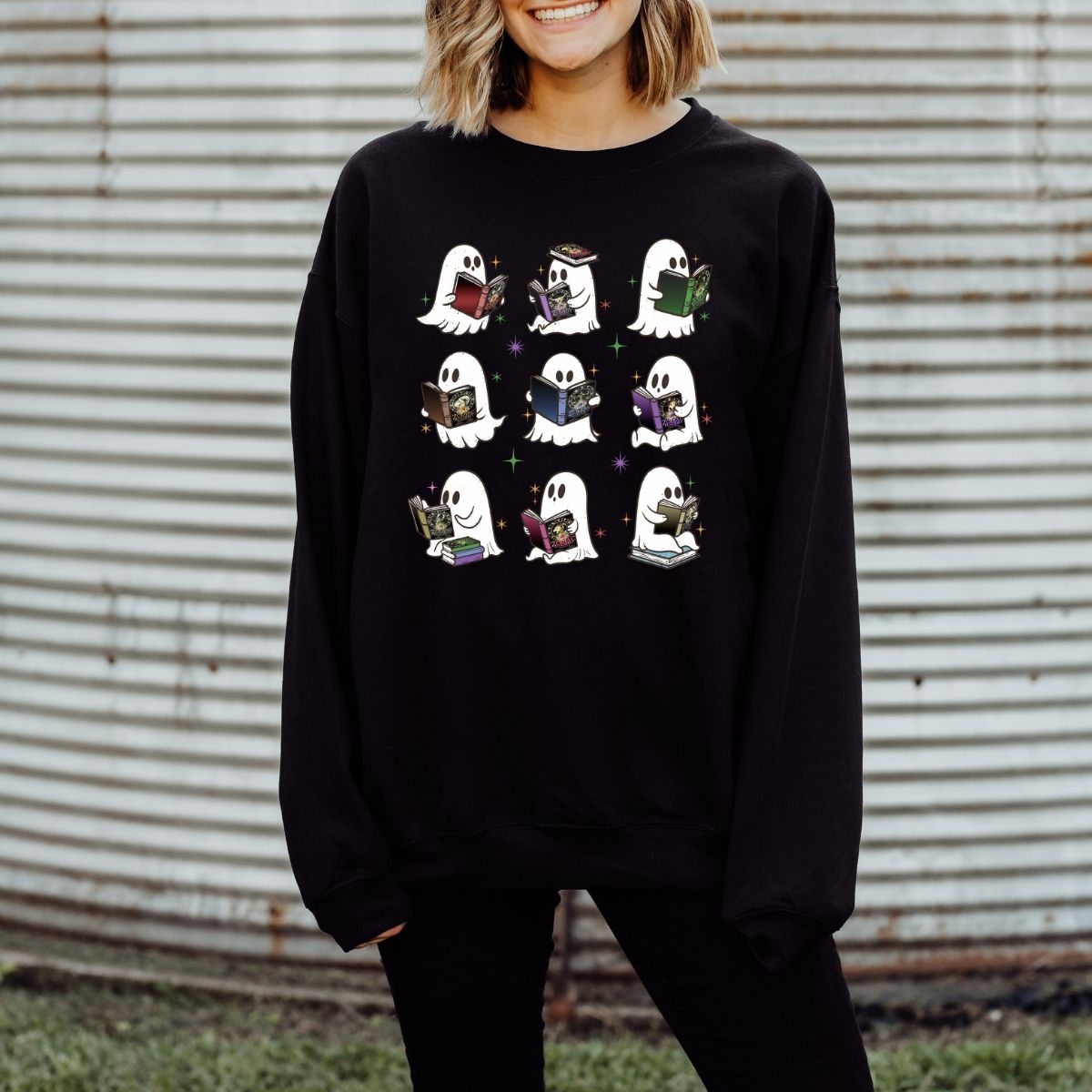 Zodiac Academy Ghosts | Crewneck Sweatshirt