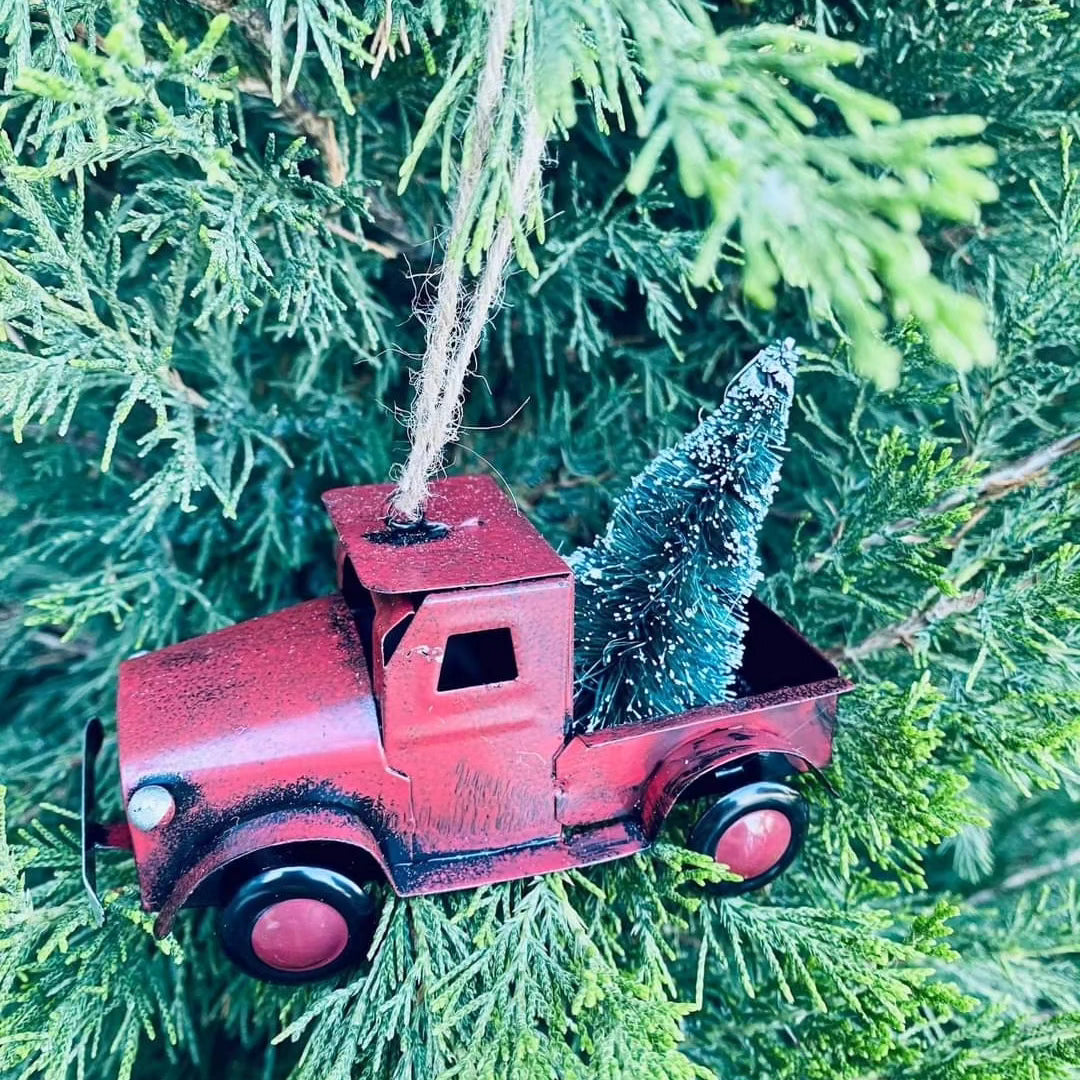 Rustic Truck Ornament