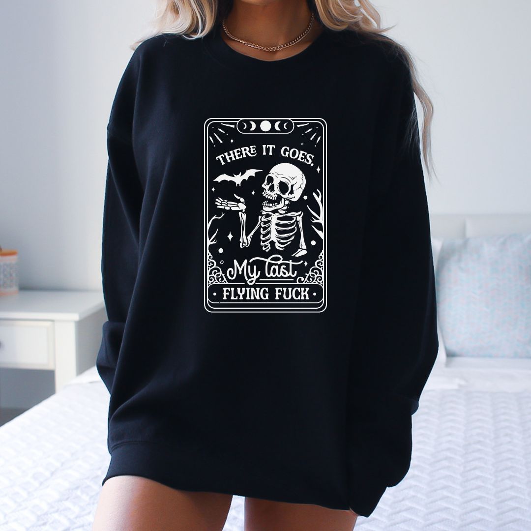 Last Flying Fuck Tarot Crewneck