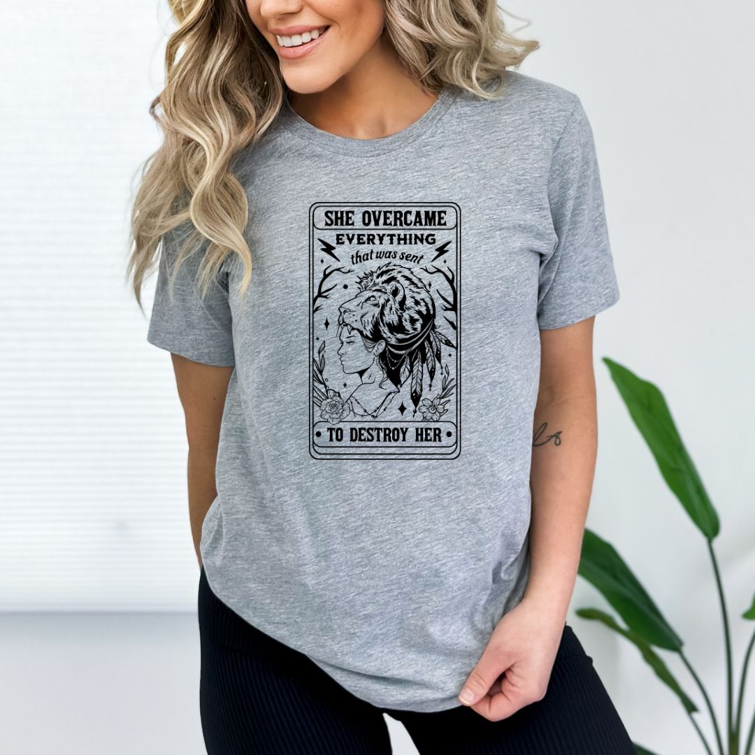 She Overcame Tarot T-Shirt