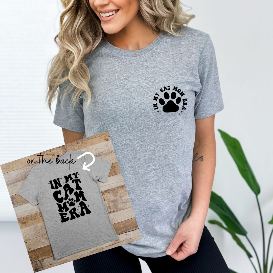 Cat Mom Era T-Shirt