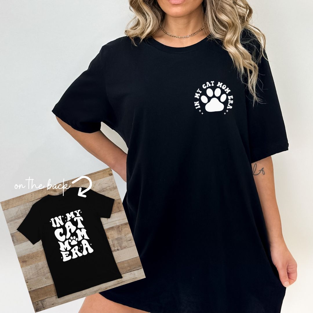 Cat Mom Era T-Shirt