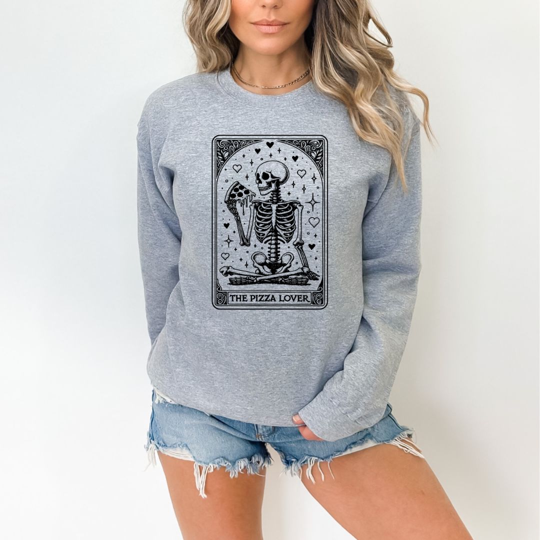 Pizza Lover Tarot Crewneck