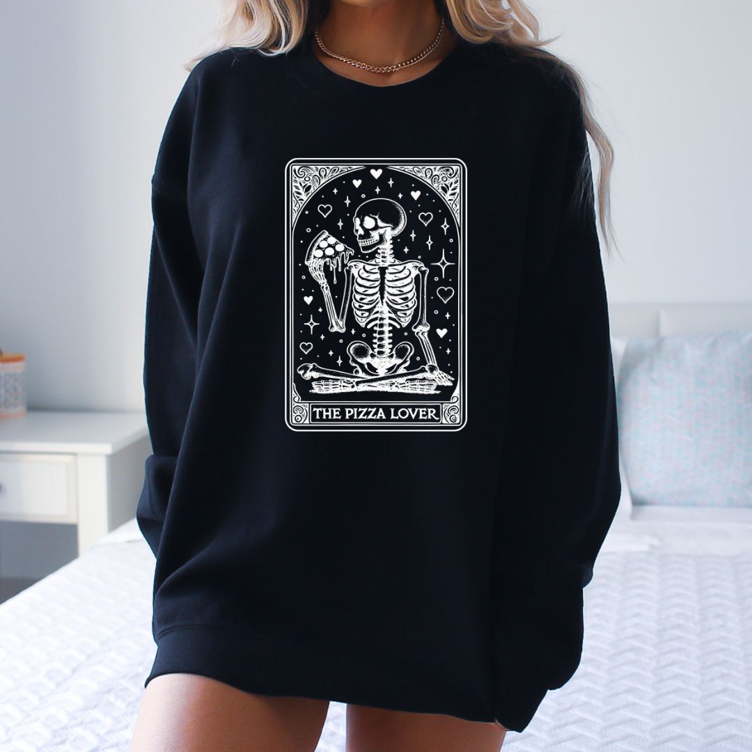 Pizza Lover Tarot Crewneck