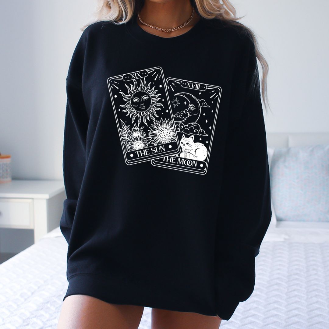 Sun & Moon Tarot Crewneck
