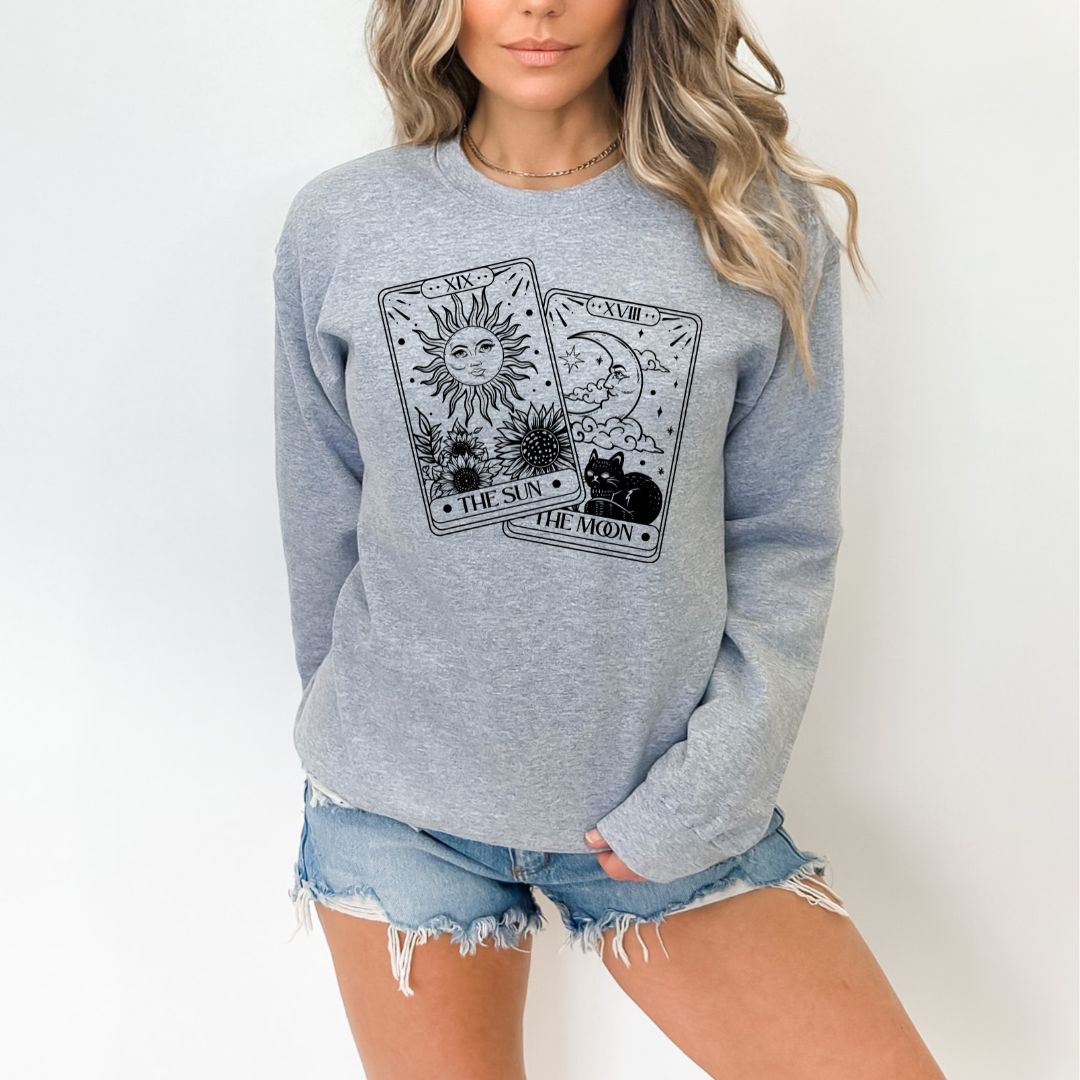 Sun & Moon Tarot Crewneck