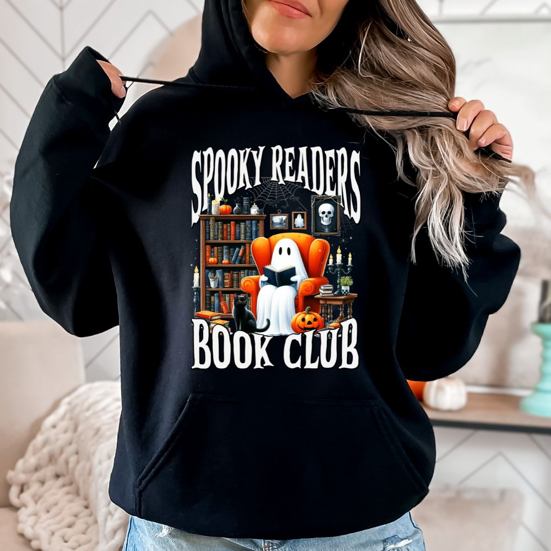 Spooky Reader's Book Club | Hooded Sweatshirt
