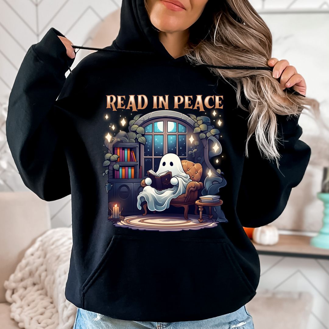 Read In Peace | Hooded Sweatshirt