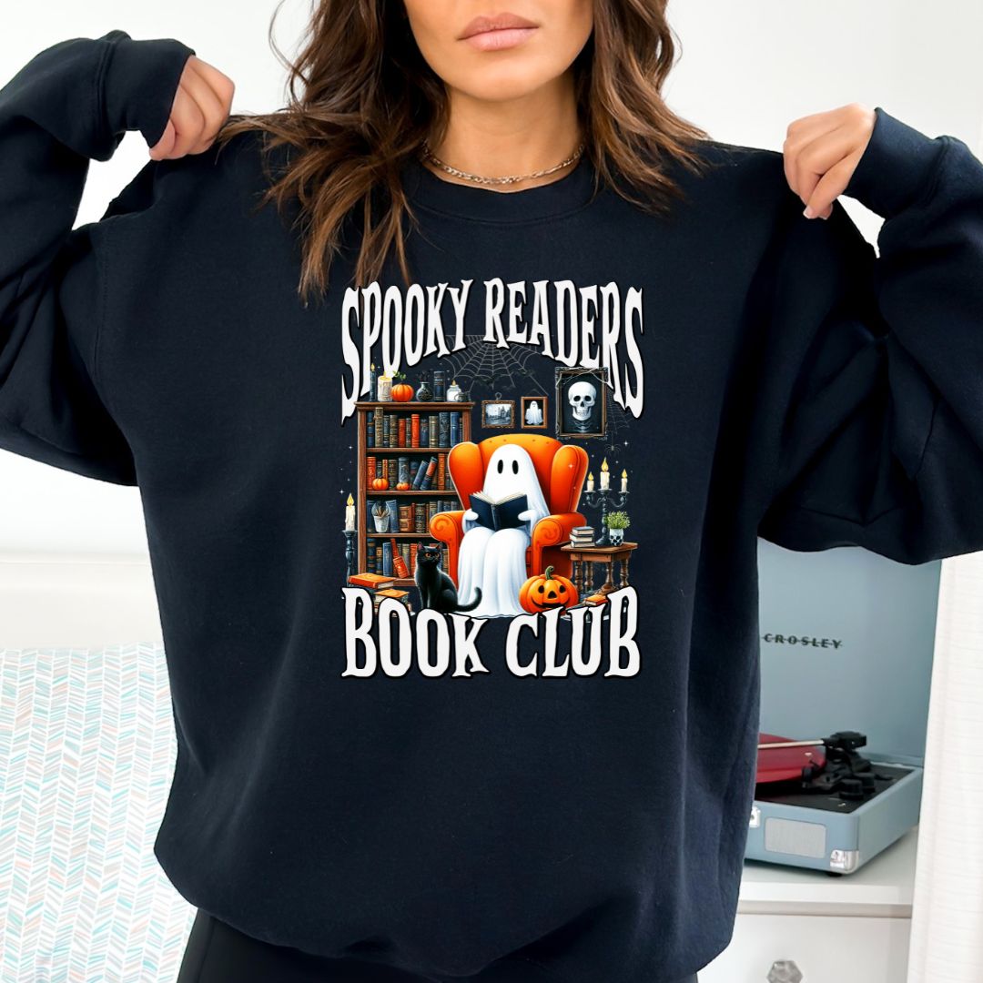 Spooky Reader's Club | Crewneck Sweatshirt