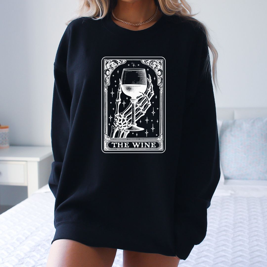 Wine Tarot Crewneck