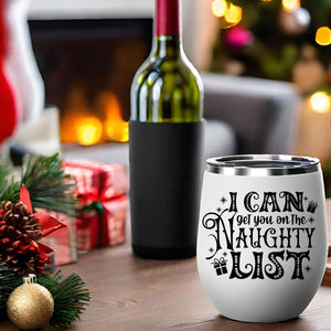 Christmas Wine Tumbler