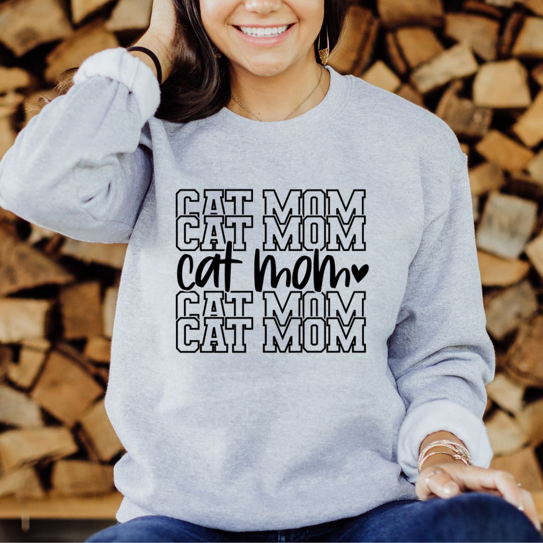 Cat Mom Crewneck