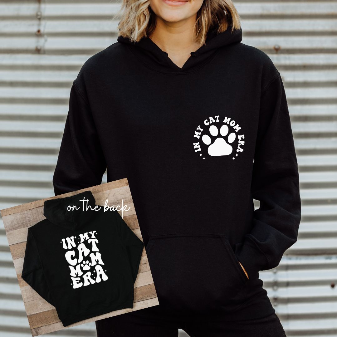 Cat Mom Era Hoodie