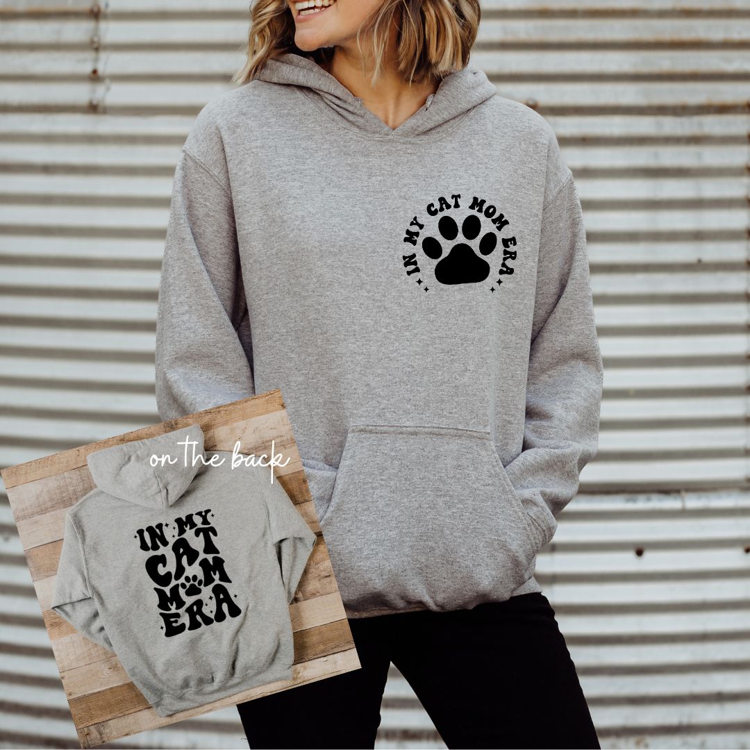 Cat Mom Era Hoodie