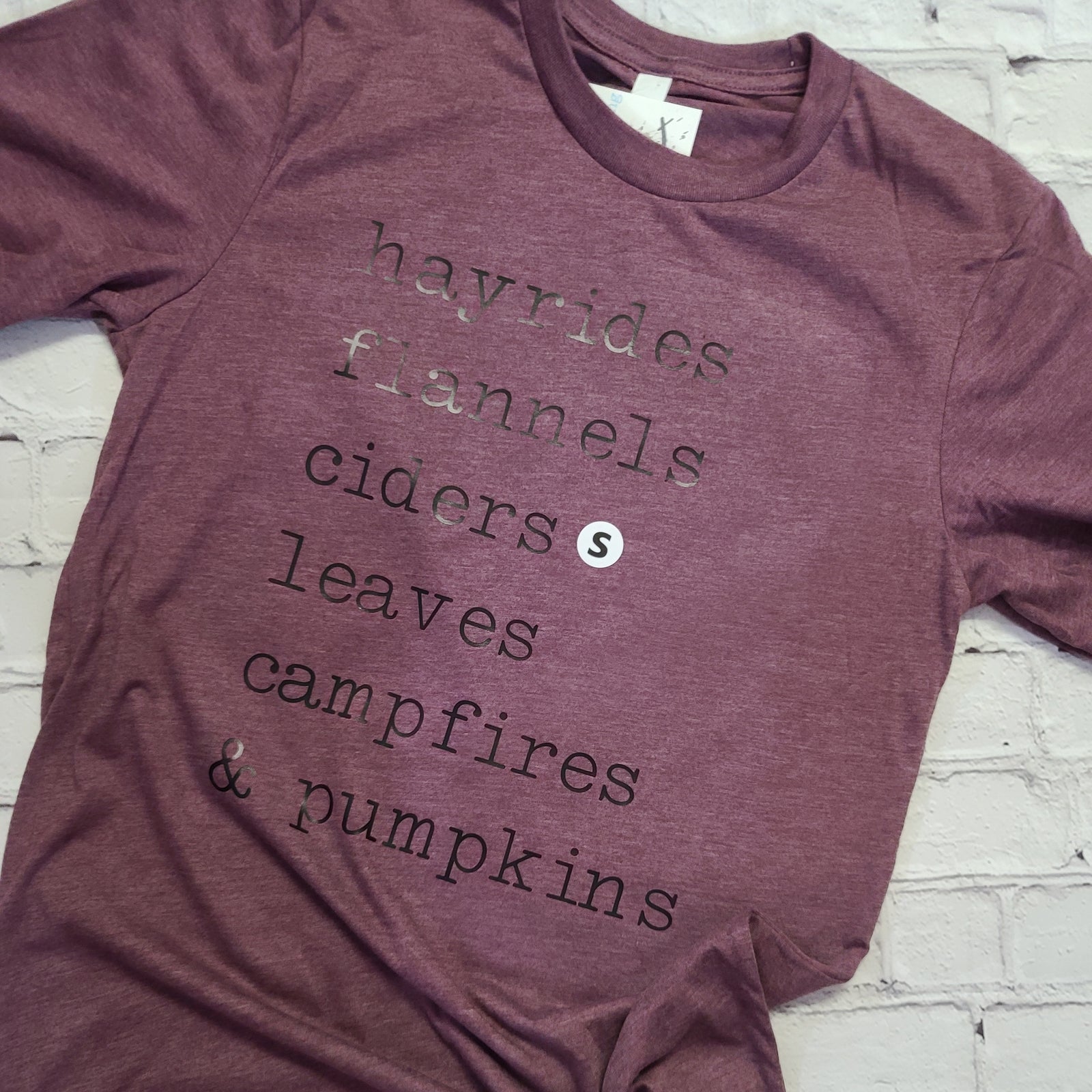 Fall Favourites List Tee