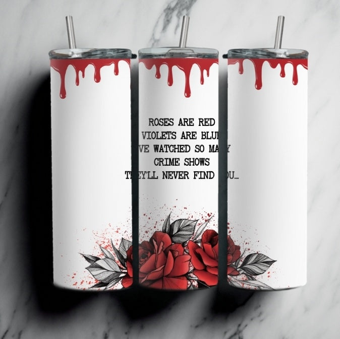 20oz True Crime Tumbler